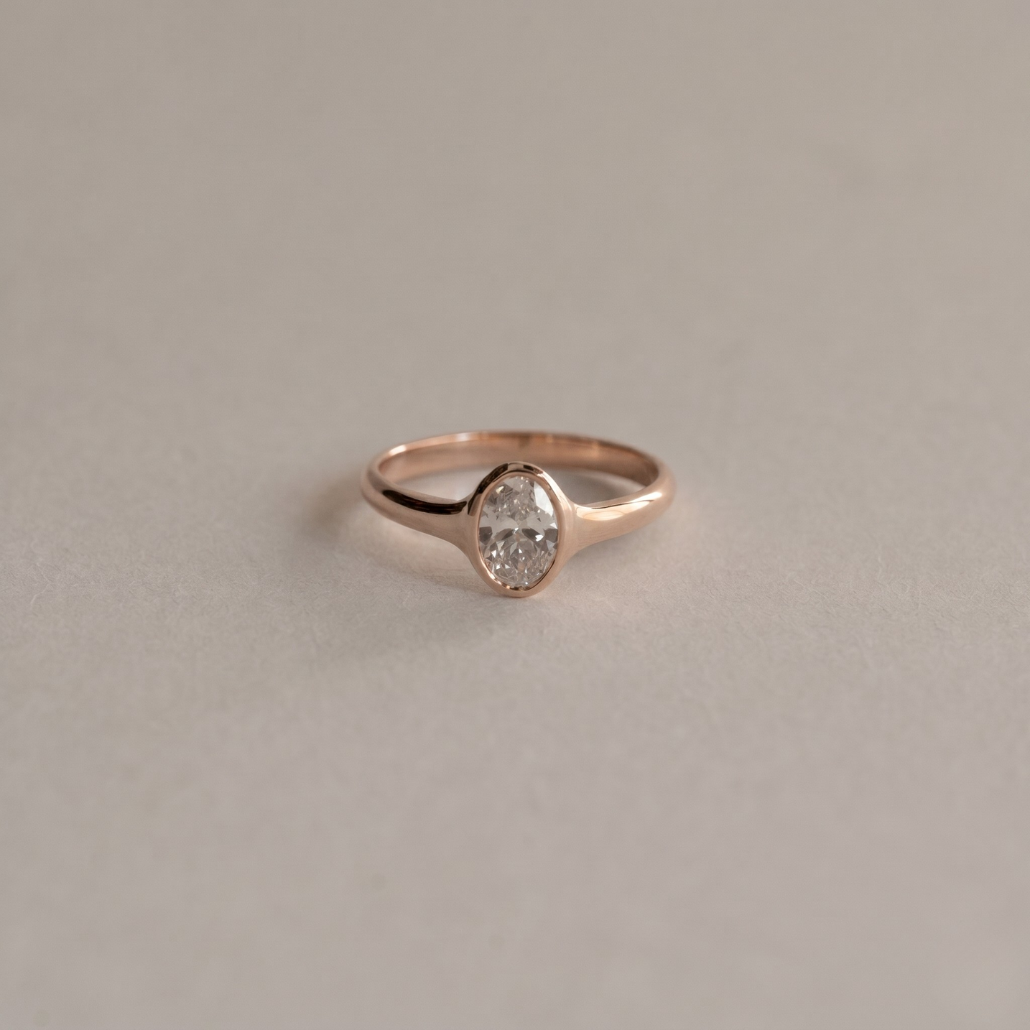Oval Bezel Ring