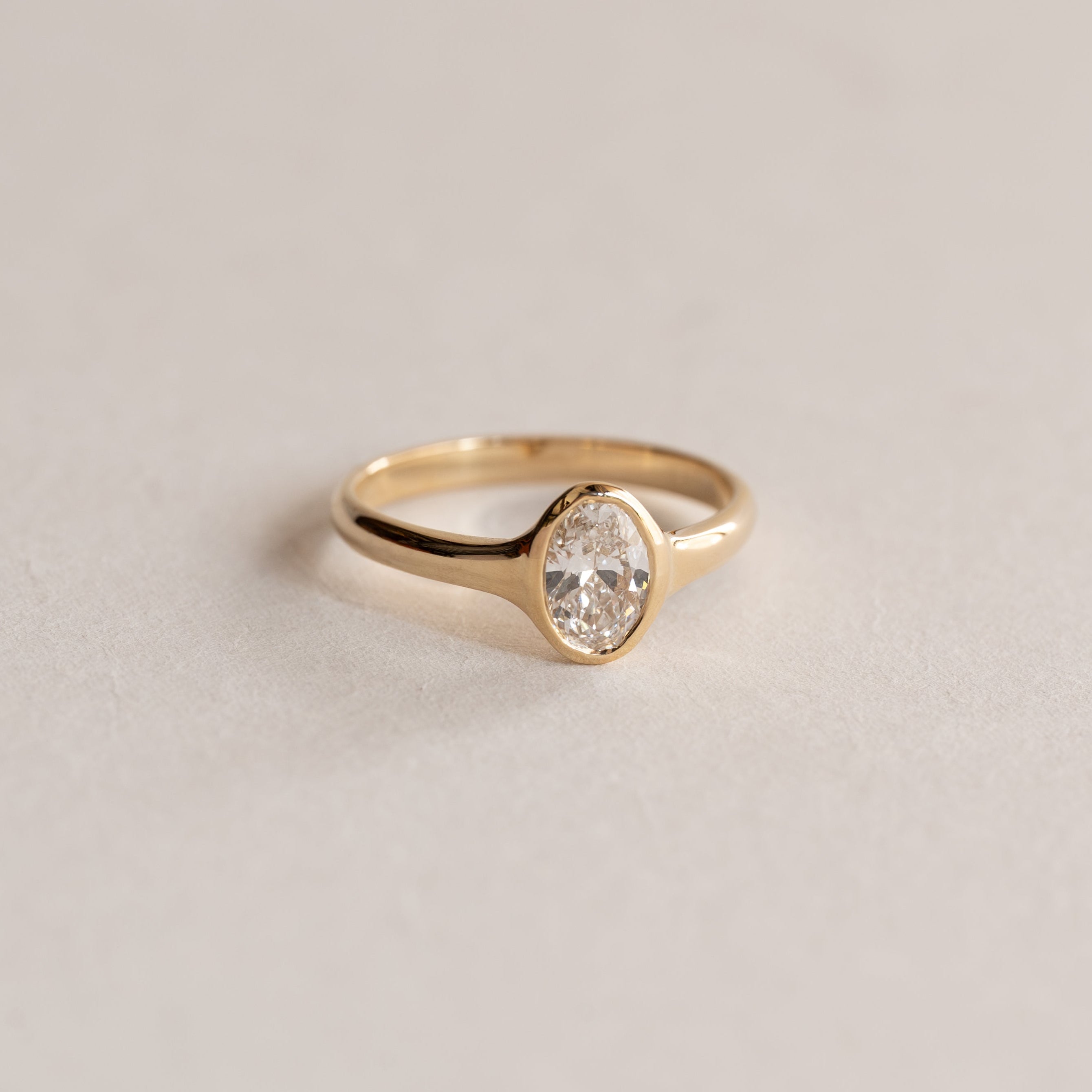 Oval Bezel Ring