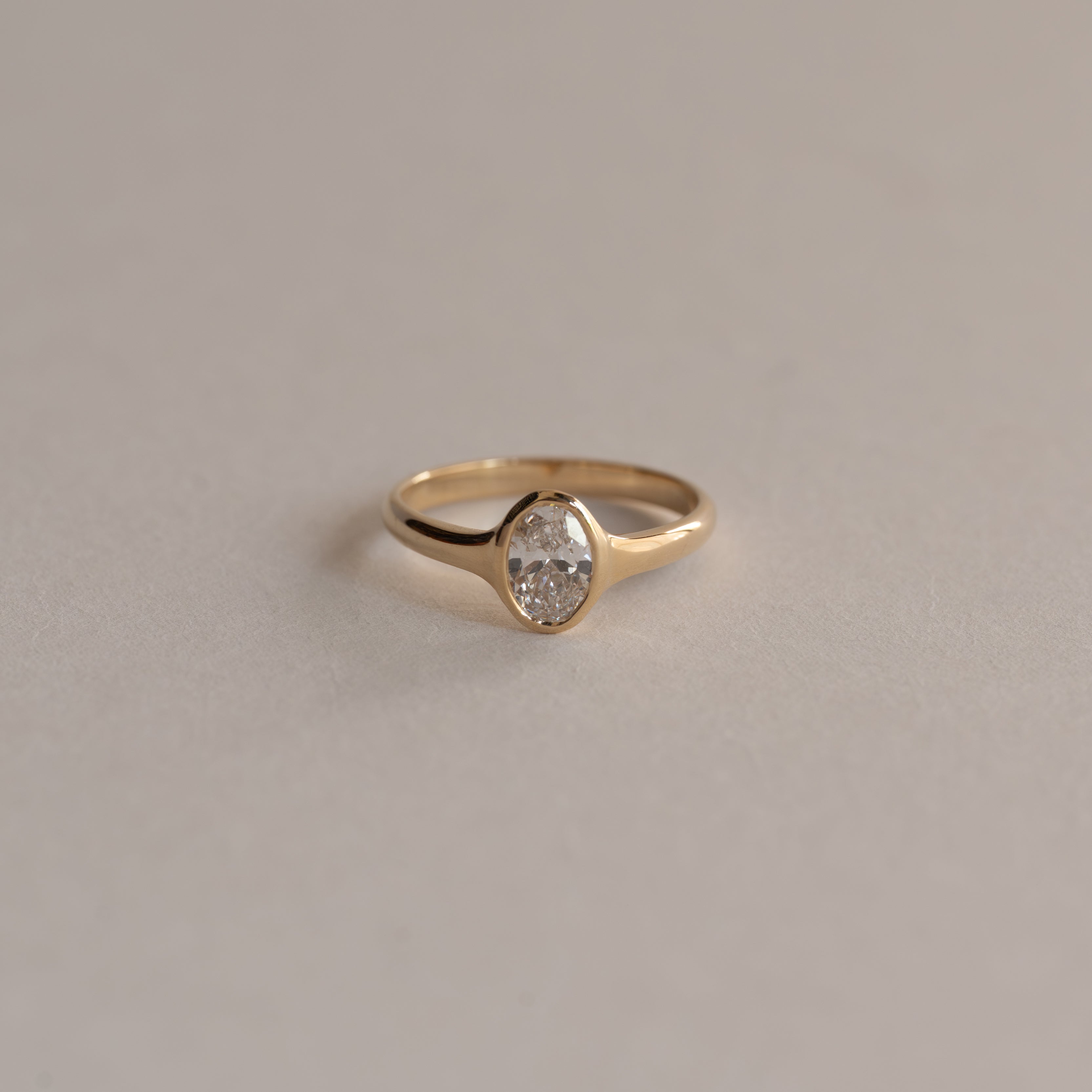 Oval Bezel Ring