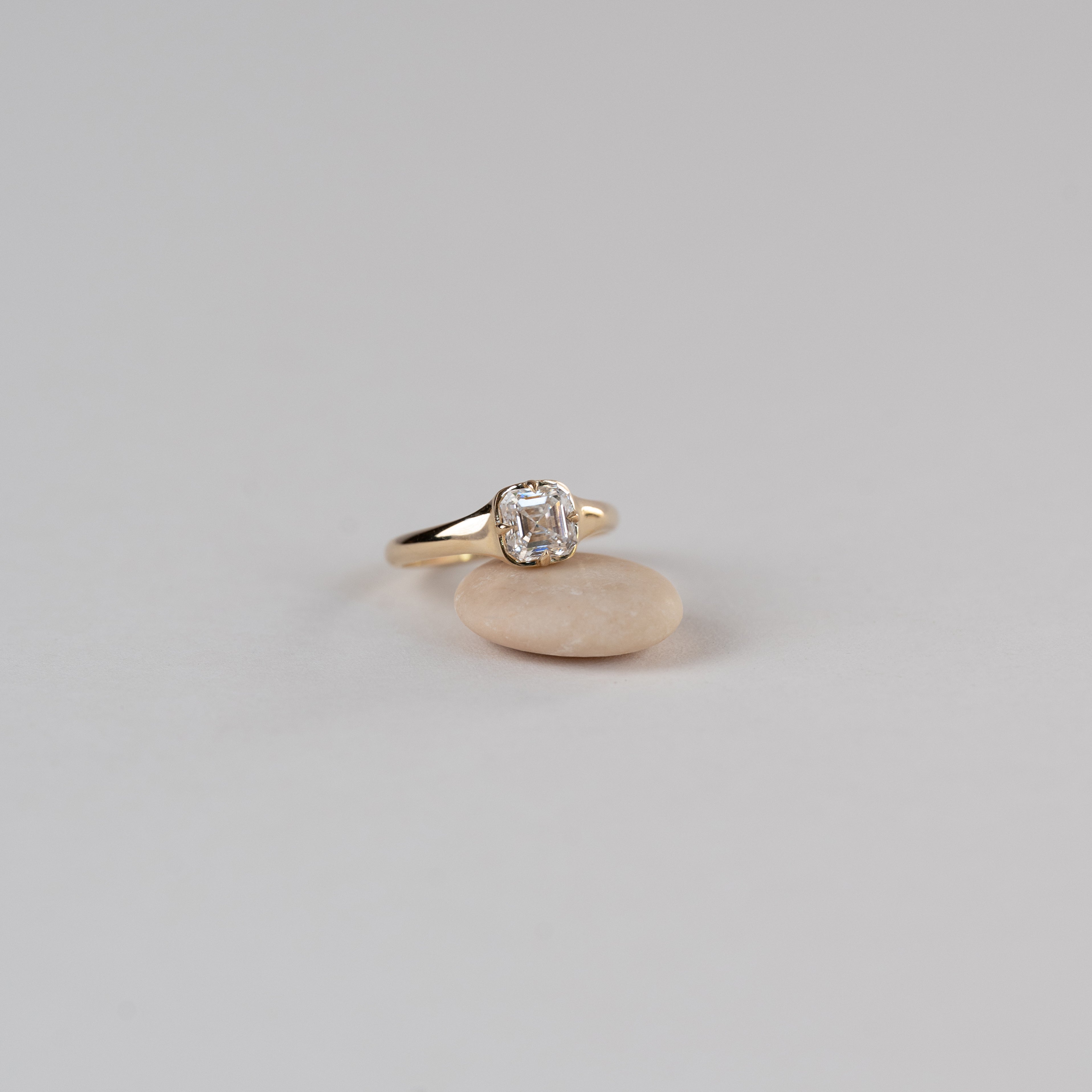 Compass Asscher Ring