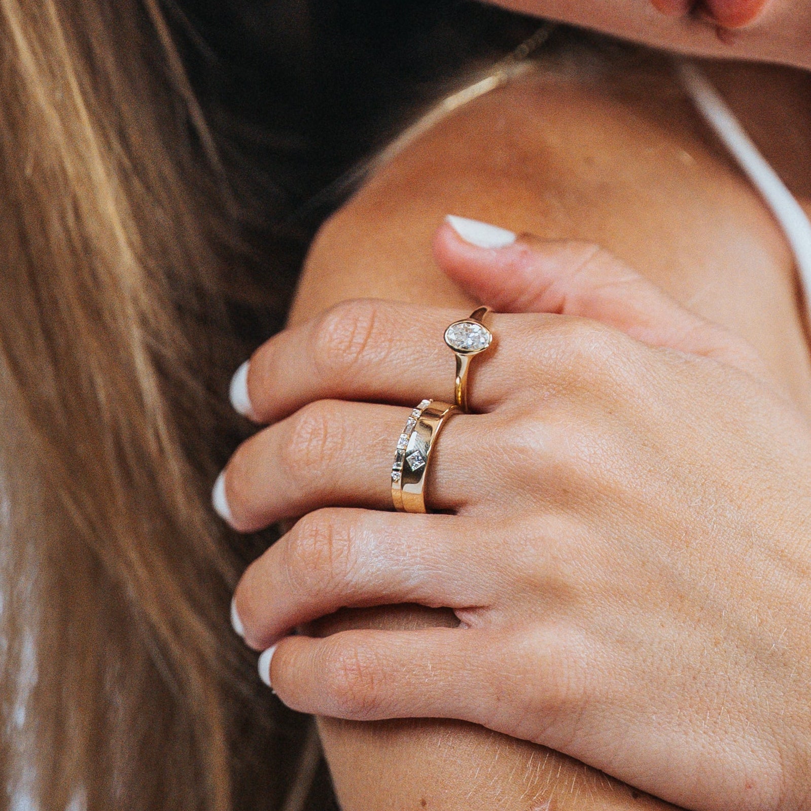 Oval Bezel Ring