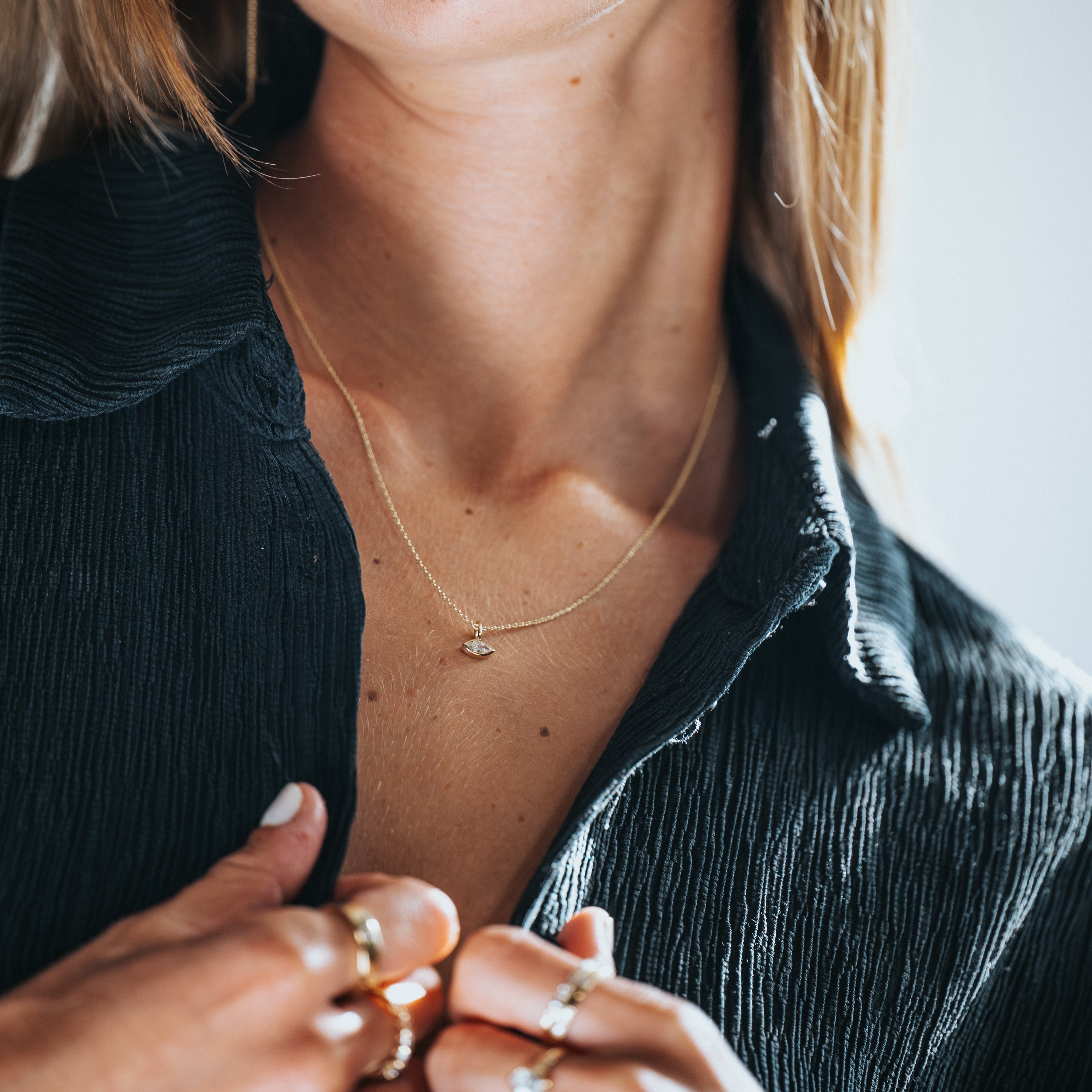 The Marquise Pendant