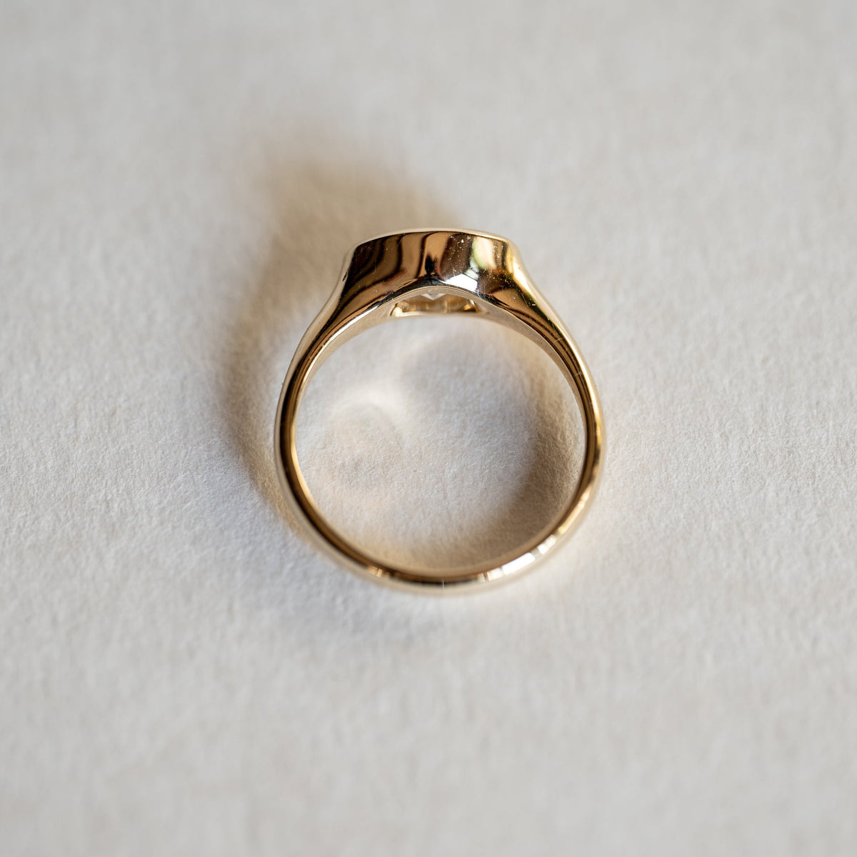 East West Oval Bezel Ring, east west oval bezel diamond engagement ring in 14K gold