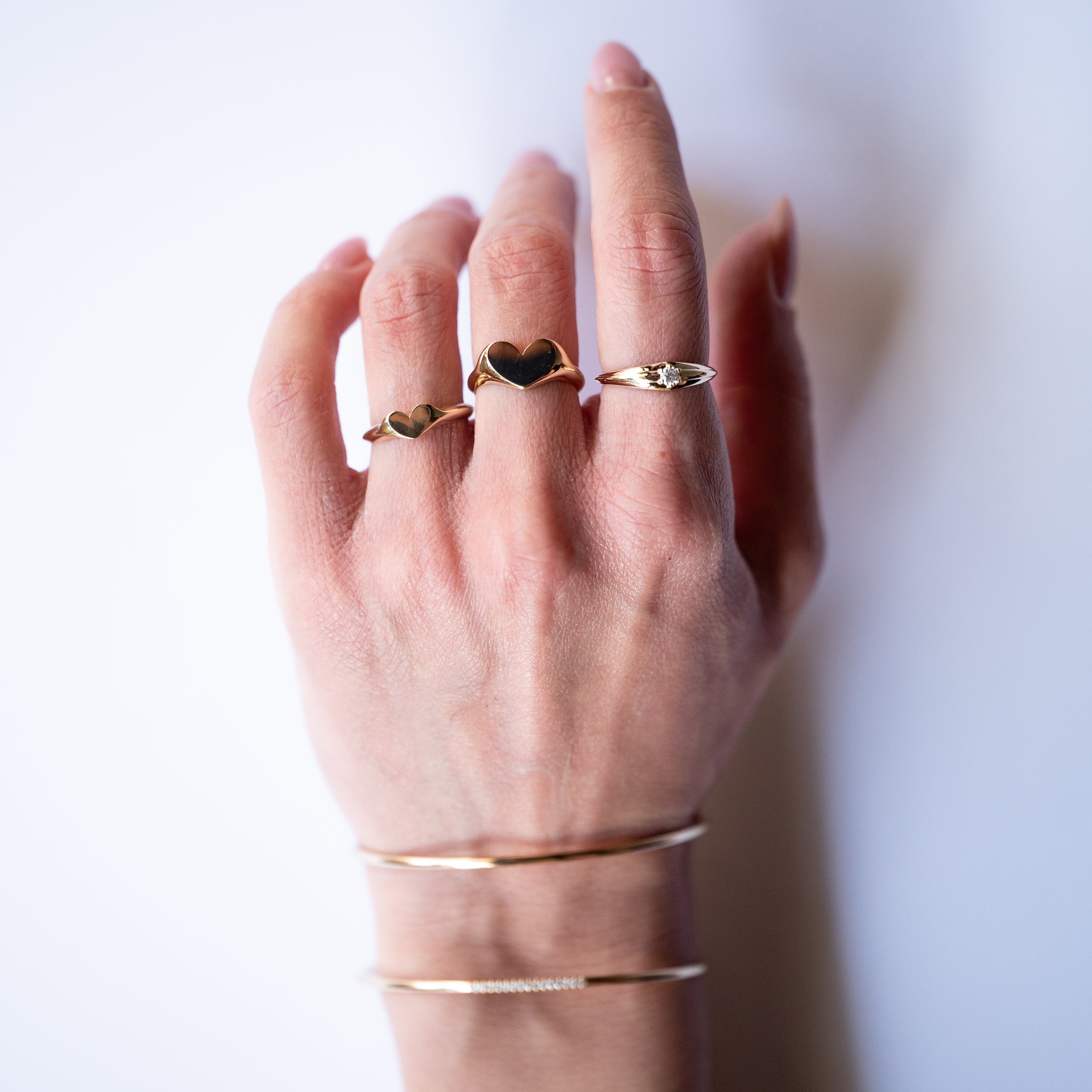 Little Heart Signet Ring