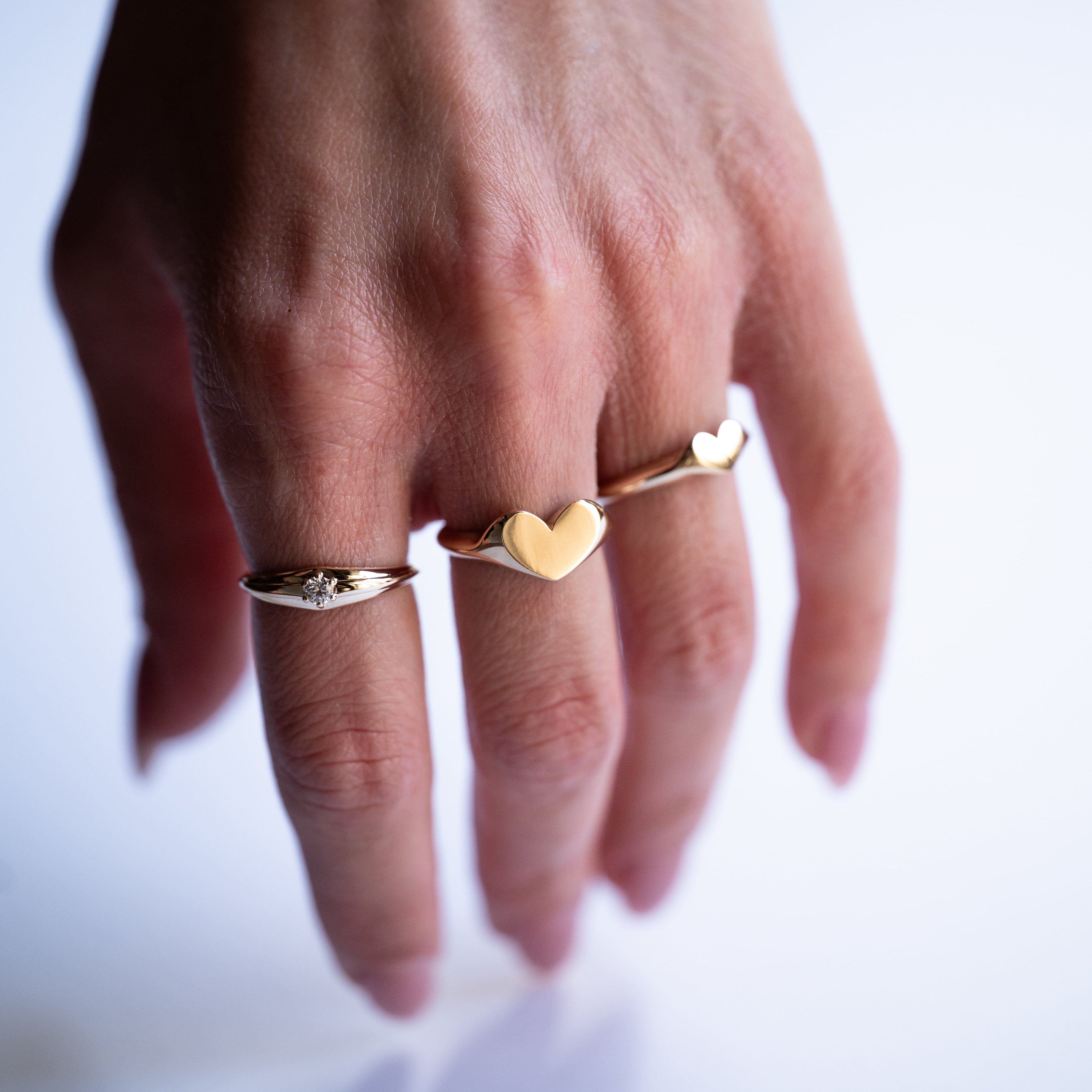 Little Heart Signet Ring