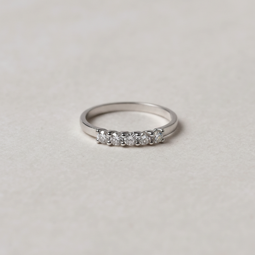 Rainbow Round Ring