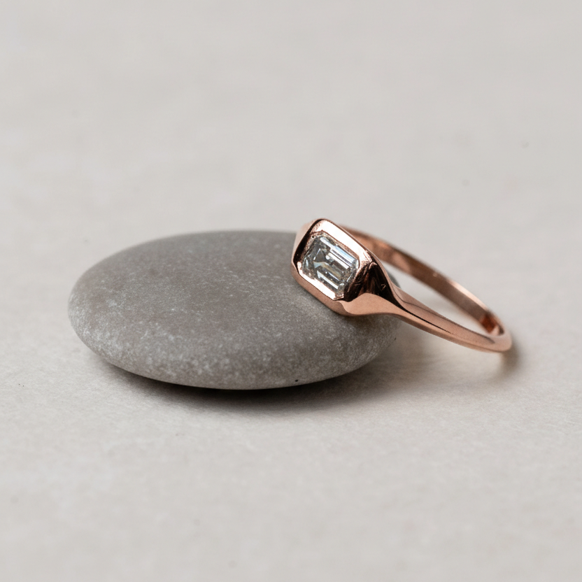 Emerald Signet Ring