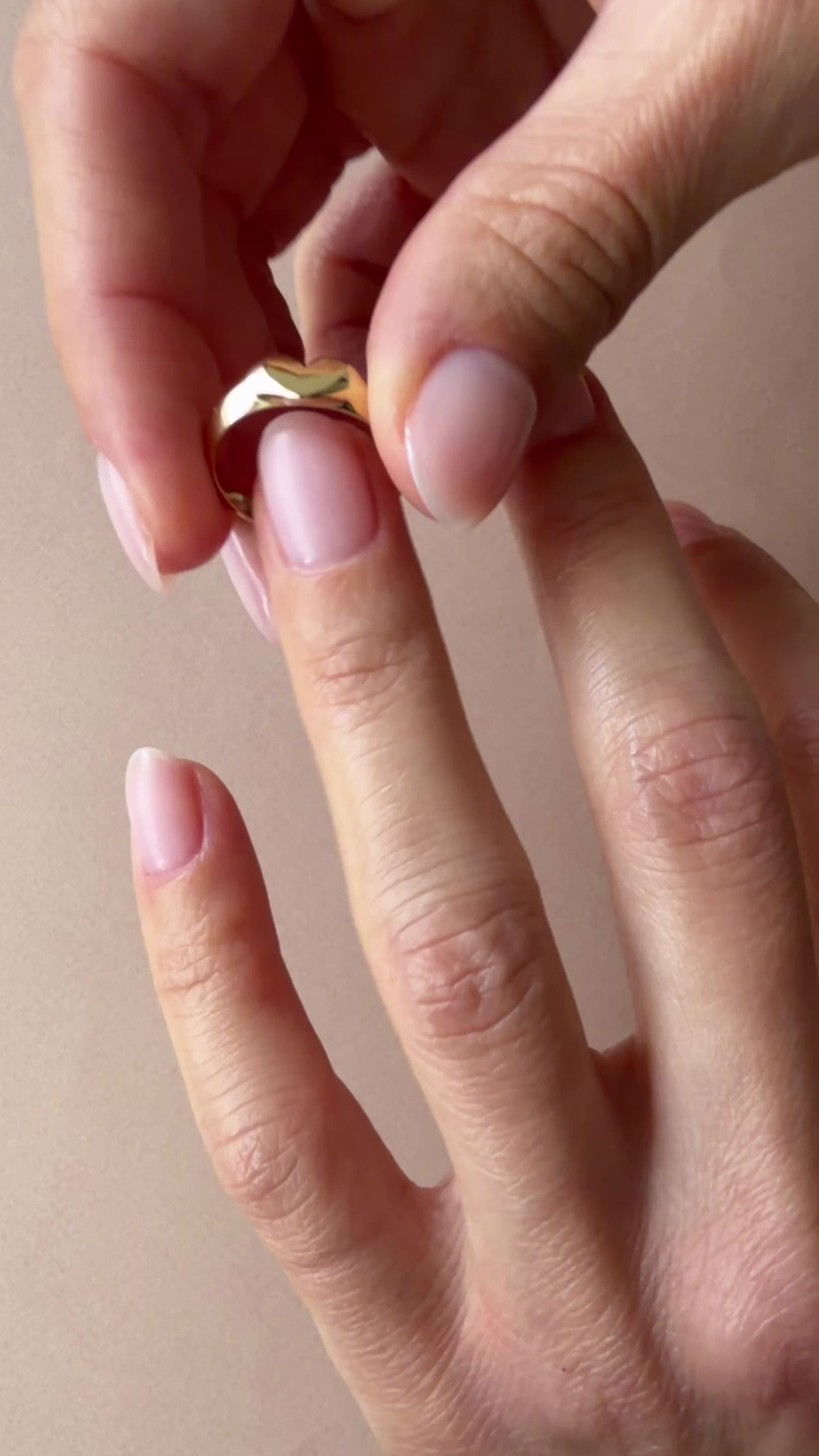 Little Heart Signet Ring